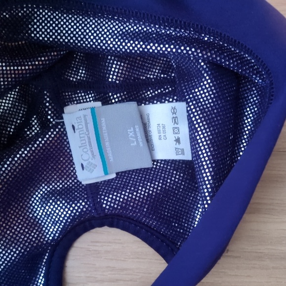 EUC Columbia Omniheat Ponytail Hat Purple Size L/XL - Picture 3 of 4